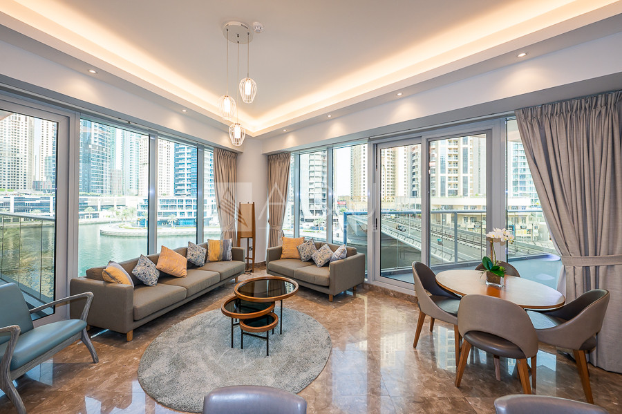 Canal Views | Fully Furnished | Vacant 2 BR