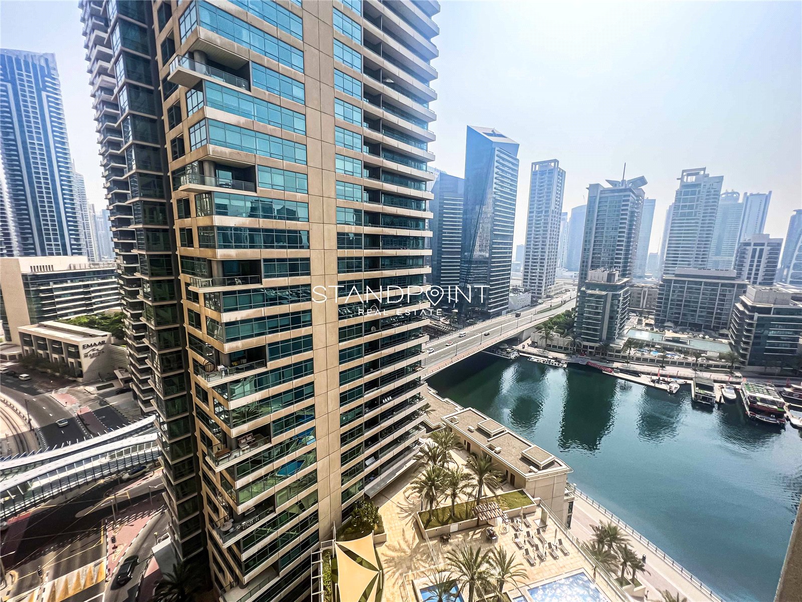 Marina Views | Balcony | Large Type | Rented