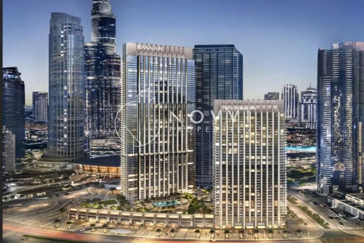 Full Burj Khalifa-Dubai Fountain View| High Floor
