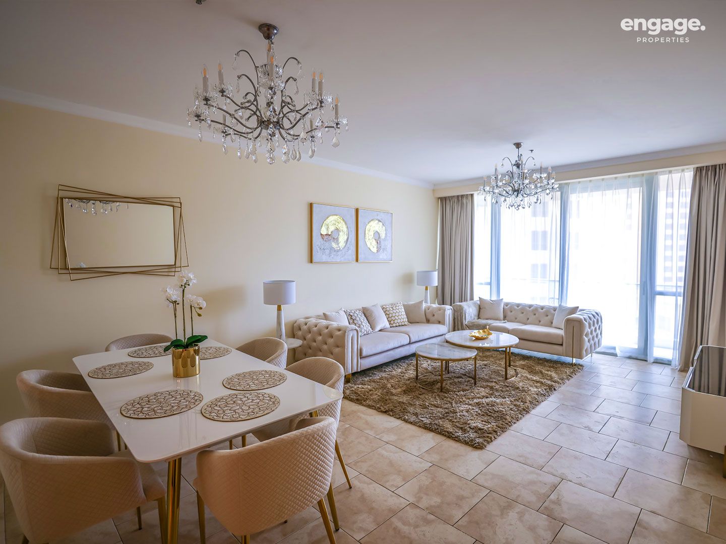 Fully Furnished | Partial Sea View | Vacant