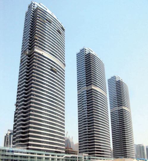 AMAZING VIEW FURNISH FULLY FITTED PARTITIONED OFFICE HIGHER FLOOR IN JLT