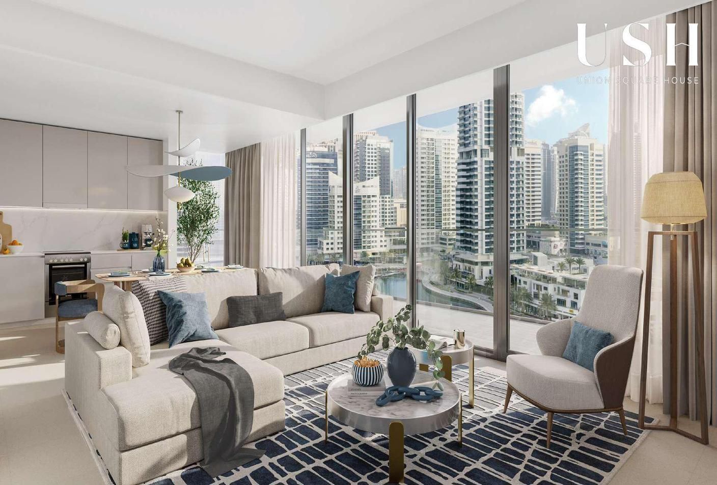 Genuine Re-Sale!Full Marina View! 3 bed for Sale