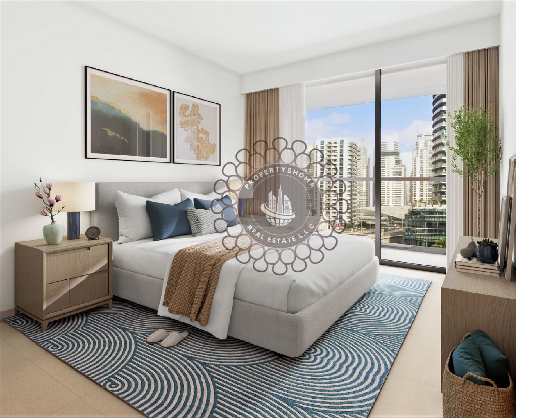 Luxurious | High Floor | City Skyline & Marina View