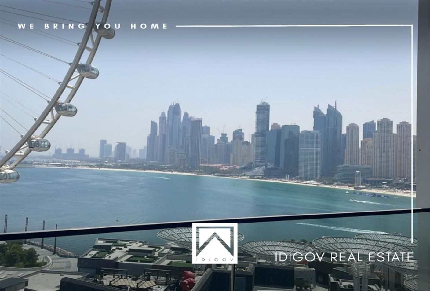 Fully Renovated Luxury Apartment | Dubai Eye View