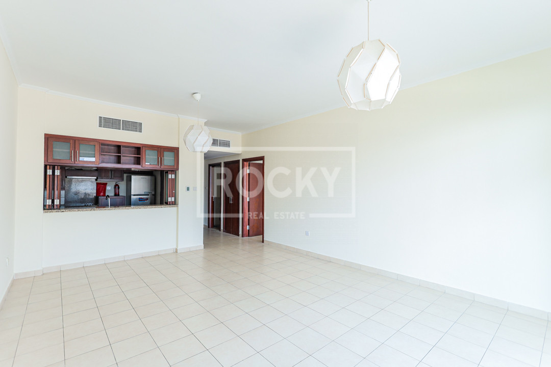 Road View | Semi Furnished | Vacant Unit