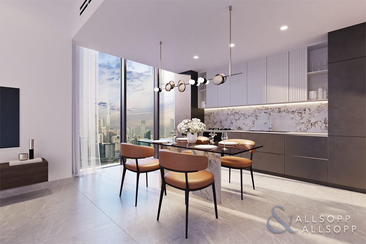 Luxury 4 Bed | Burj & City Skyline Views