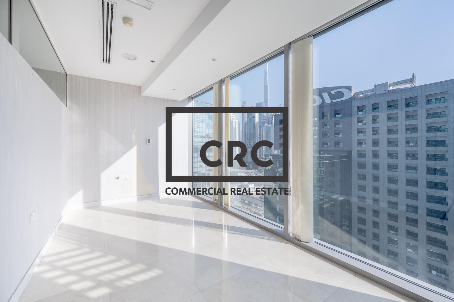 Vacant Fitted Office | Burj Khalifa Canal View