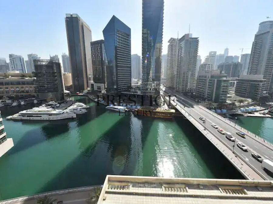 Full Marina View | Huge Balcony | Bright Unit