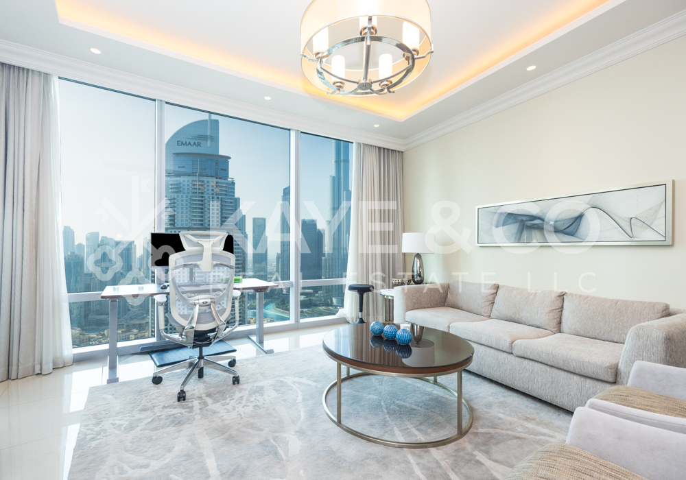 Full Burj Khalifa View| Middle Unit | Vacant Soon