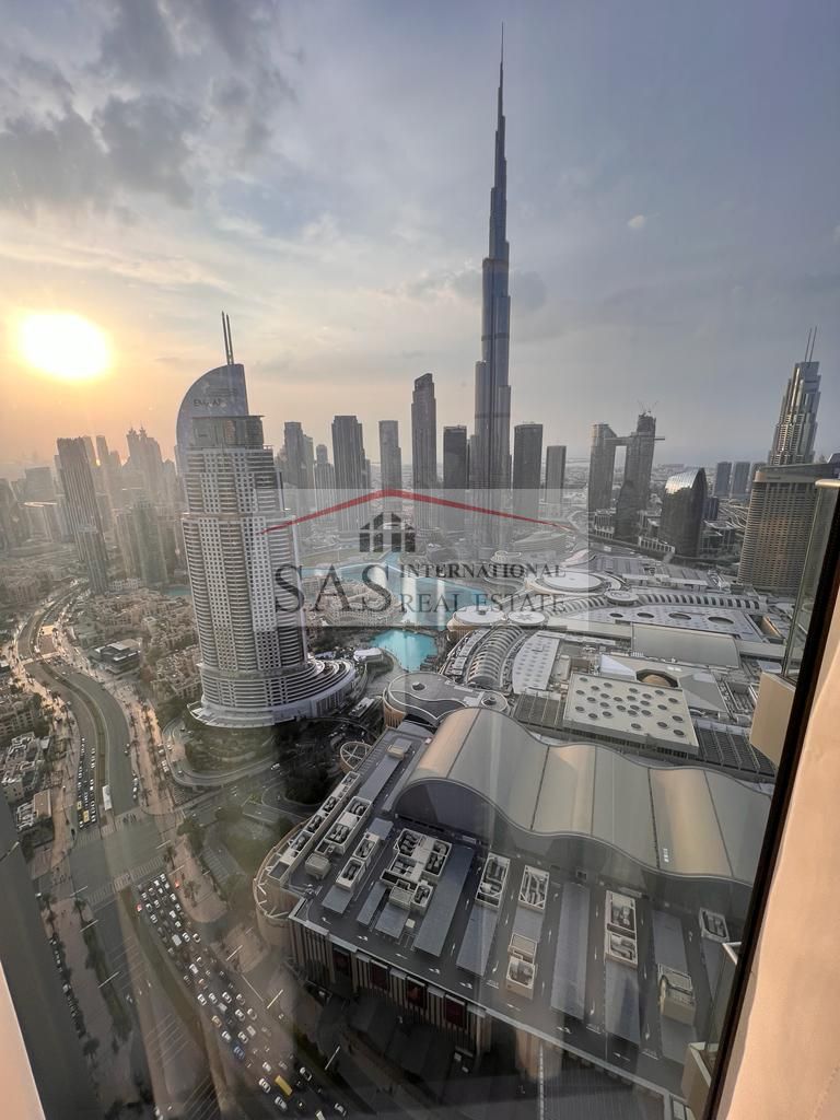 Higher Floor || Burj & Fountain View || Vacant || Spacious and Bright Layout