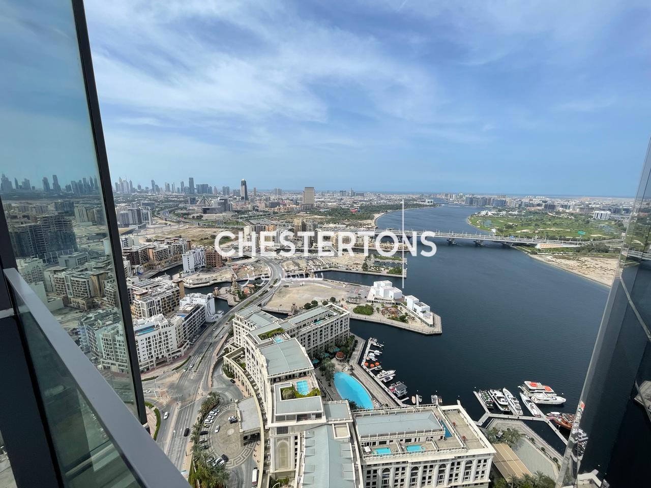 180° Burj Khalifa & Creek View, High Floor
